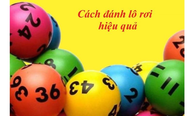 quy luật đ&aacute;nh l&ocirc; rơi theo d&agrave;n